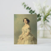 Carte Postale Portrait de la princesse de Baden, 1856 (Debout devant)