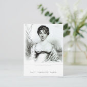 Carte Postale Portrait de Lady Caroline Lamb (Debout devant)