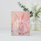Carte Postale Portrait de lapin 084 (Debout devant)