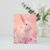 Carte Postale Portrait de lapin 089 (Debout devant)
