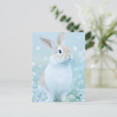 Carte Postale Portrait de lapin 095 (Debout devant)
