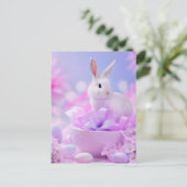 Carte Postale Portrait de lapin 112 (Debout devant)