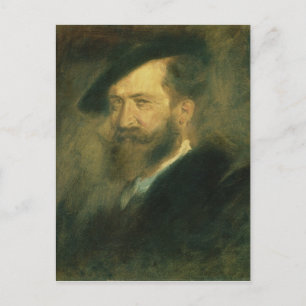 Carte Postale Portrait de l'artiste Wilhelm Busch, c.1878