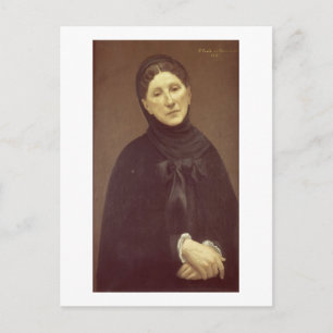 Carte Postale Portrait de l'épouse de l'artiste, Madame de Chava