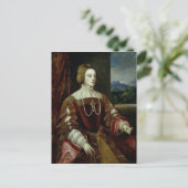 Carte Postale Portrait de l'impératrice Isabelle de Portugal (Debout devant)