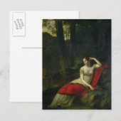 Carte Postale Portrait de l'impératrice Joséphine, 1805 (Devant / Derrière)