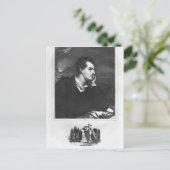 Carte Postale Portrait de Lord Byron (Debout devant)
