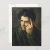 Carte Postale Portrait de Lord Byron (Devant / Derrière)