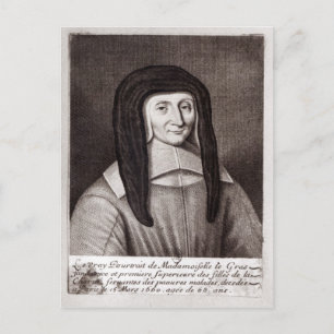 Carte Postale Portrait de Louise de Marillac
