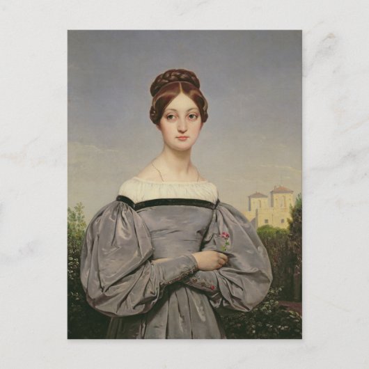 Carte Postale Portrait de Louise Vernet Fille de (Devant)