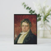 Carte Postale Portrait de Ludwig Van Beethoven (Debout devant)