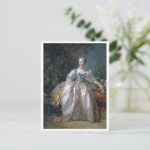 Carte Postale Portrait de Madame Bergeret, Boucher (Debout devant)