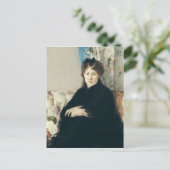 Carte Postale Portrait de Madame Edma Pontillon 1871 (Debout devant)