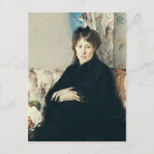 Carte Postale Portrait de Madame Edma Pontillon 1871