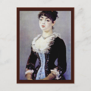 Carte Postale Portrait De Madame Michel-Levy Par Manet Edouard