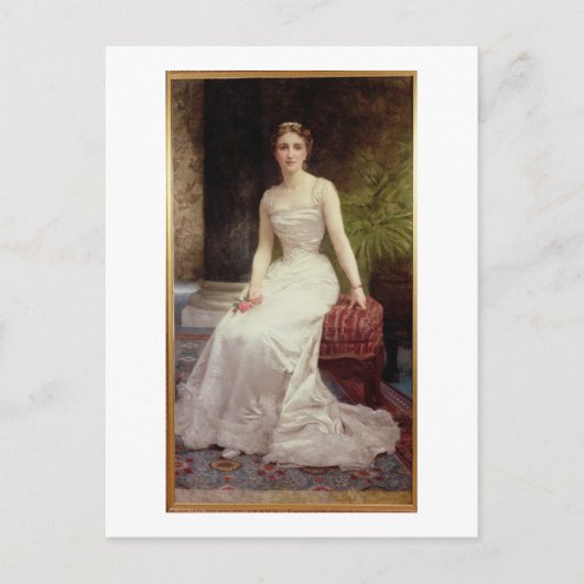 Carte Postale Portrait de Madame Olry-Roederer, 1900 (huile sur (Devant)