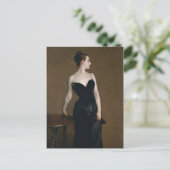Carte Postale Portrait de Madame X par John Singer Sargent, 1884 (Debout devant)