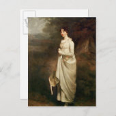 Carte Postale Portrait de Marcia. B. Fox (Devant / Derrière)