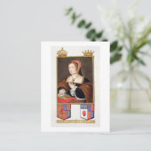 Carte Postale Portrait de Margaret Tudor (1489-1541) (Debout devant)