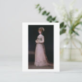 Carte Postale Portrait de Maria Theresa de Bourbon y Vallabriga, (Debout devant)