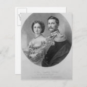 Carte Postale Portrait de mariage de Leurs Altesses Royales (Devant / Derrière)