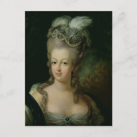 Carte Postale Portrait de Marie-Antoinette (Devant)