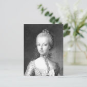 Carte Postale Portrait de Marie-Antoinette de Habsbourg (Debout devant)