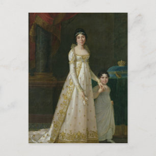 Carte Postale Portrait de Marie-Julie Clary Reine de Naples
