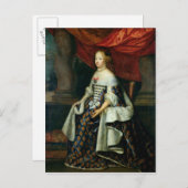 Carte Postale Portrait de Marie-Thérèse d'Autriche (Devant / Derrière)