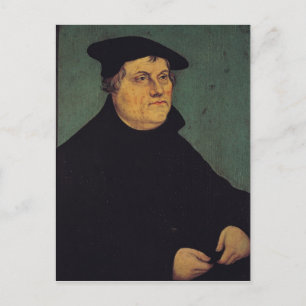 Carte Postale Portrait de Martin Luther 1543