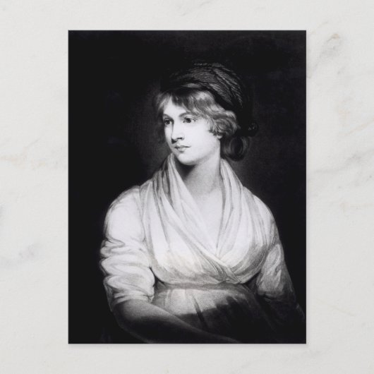 Carte Postale Portrait de Mary Wollstonecraft Godwin (Devant)