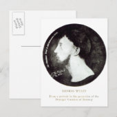 Carte Postale Portrait de Medallion (Devant / Derrière)
