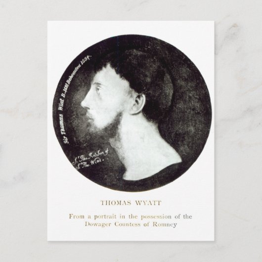 Carte Postale Portrait de Medallion (Devant)