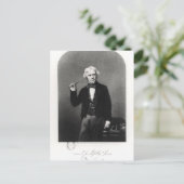 Carte Postale Portrait de Michael Faraday (Debout devant)