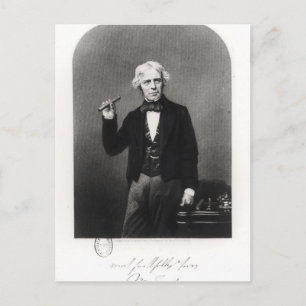 Carte Postale Portrait de Michael Faraday