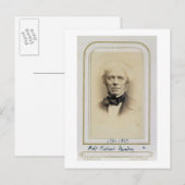 Carte Postale Portrait de Michael Faraday (1791-1867) (album p (Devant / Derrière)