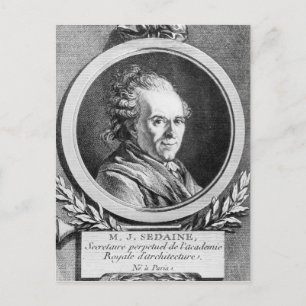 Carte Postale Portrait de Michel-Jean Sedaine