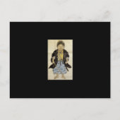 Carte Postale Portrait de Miyamoto Musashi comme garçon, période (Devant)