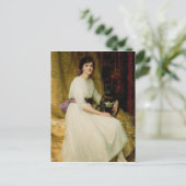 Carte Postale Portrait de Mlle Dorothy Dicksee (Debout devant)