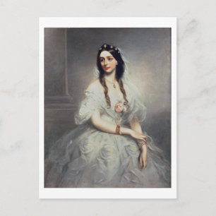 Carte Postale Portrait de Mme C.W.Stoughton (d.1907), Three-quar