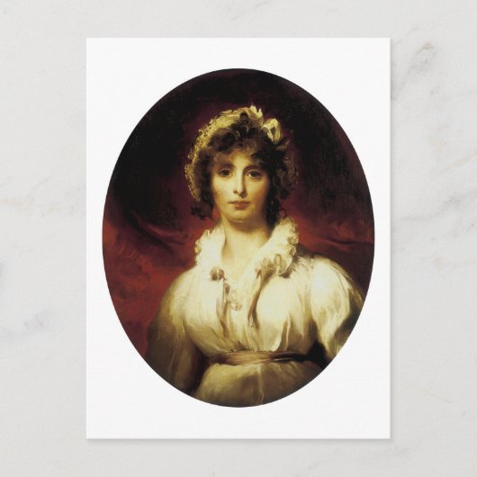 Carte Postale Portrait de Mme Robert Burne-Jones (Devant)