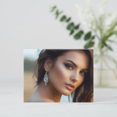 Carte Postale Portrait de mode de l'art féminin (Debout devant)