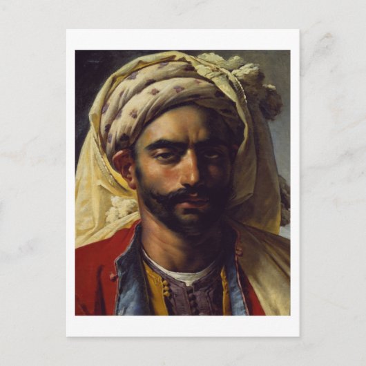 Carte Postale Portrait de Mustapha (Devant)