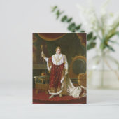 Carte Postale Portrait de Napoléon dans ses Robes de couronnemen (Debout devant)