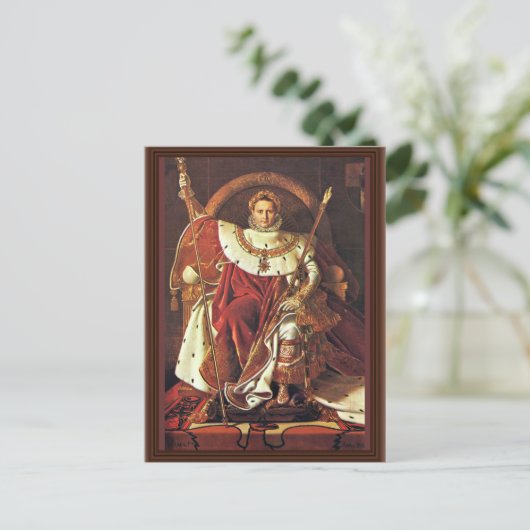 Carte Postale Portrait De Napoléon I. Par Ingres Jean Auguste Do (Debout devant)