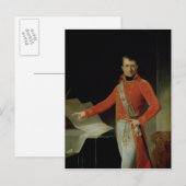 Carte Postale Portrait de Napoléon Ier (Devant / Derrière)