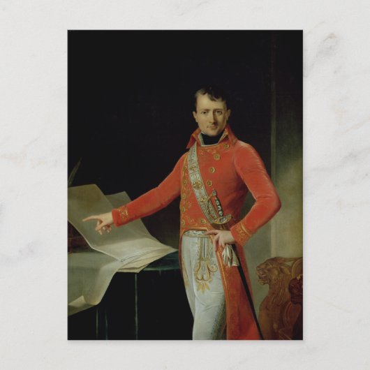 Carte Postale Portrait de Napoléon Ier (Devant)