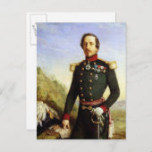 Carte Postale Portrait de Napoléon III 1852 (Devant / Derrière)