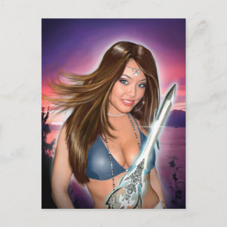 Carte Postale Portrait de Natasha (carte postale)