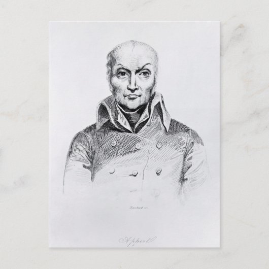 Carte Postale Portrait de Nicolas Appert (Devant)